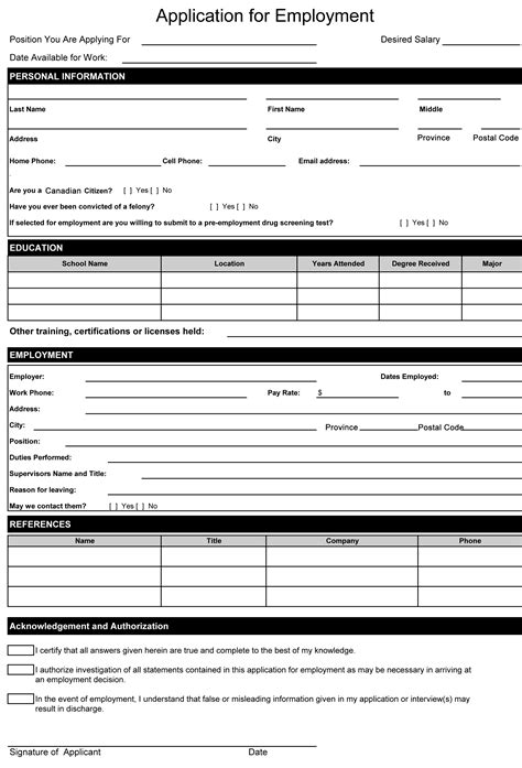 Printable Forms .